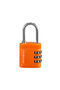 Samsonite Global Ta Combilock 3 dial light Oranje