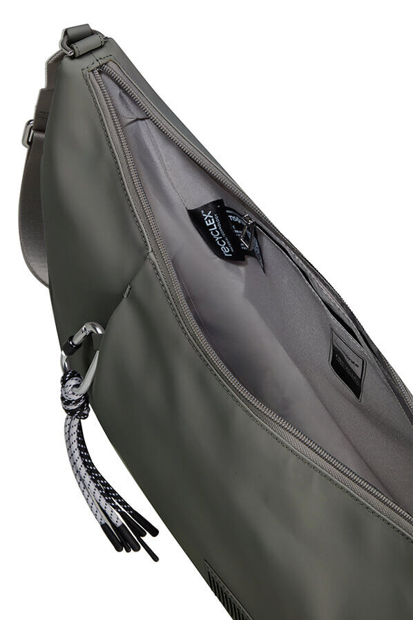 Samsonite Wander Last Hobo Bag  Gunmetal Green