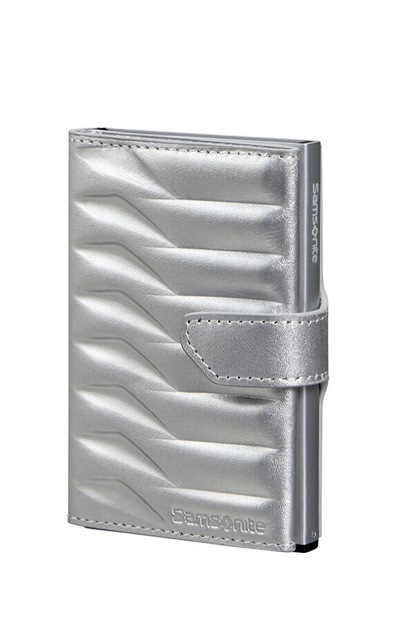 Samsonite Alu Fit Slide-up Wallet Proxis  Zilver