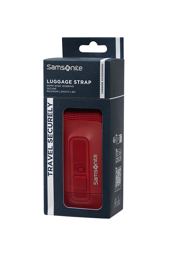 Samsonite Ta Revolution Luggage Strap 50mm  Rood