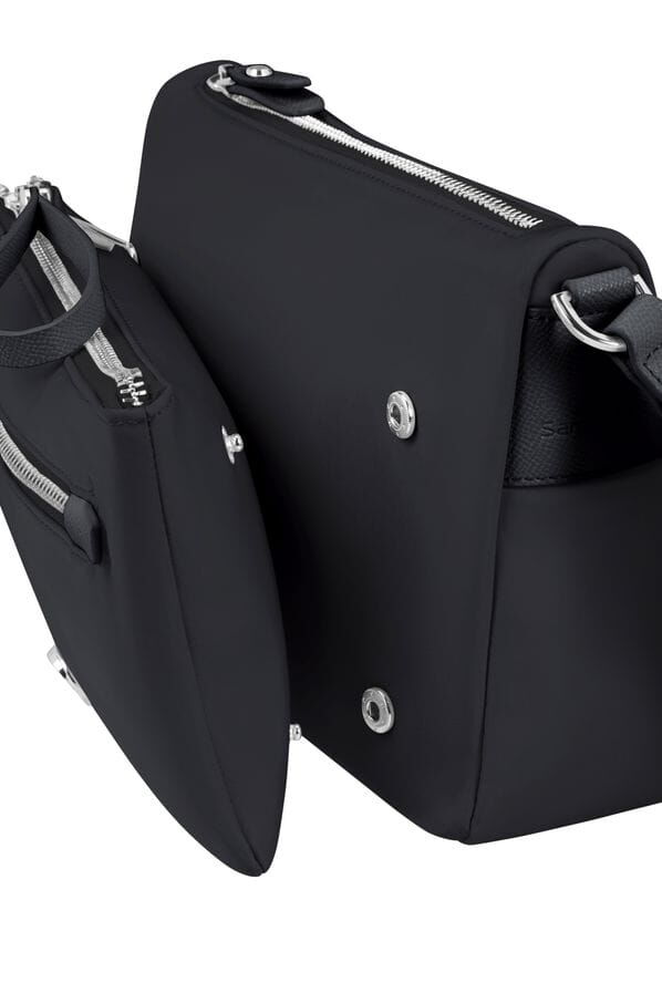 Samsonite Karissa Evo Shoulder Bag + Pouch  Zwart