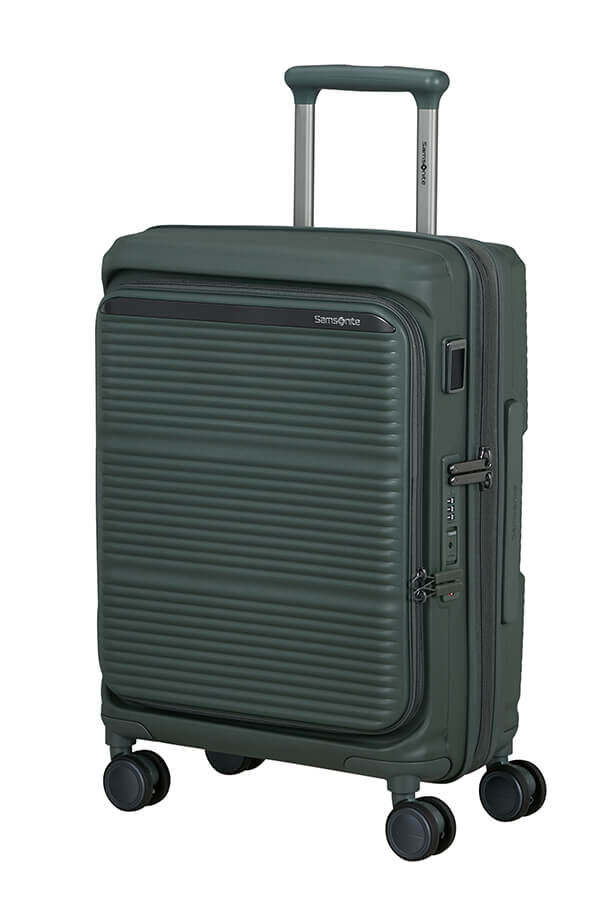 Samsonite Paralux Spinner Expandable Global Co 55cm  Olijfgroen