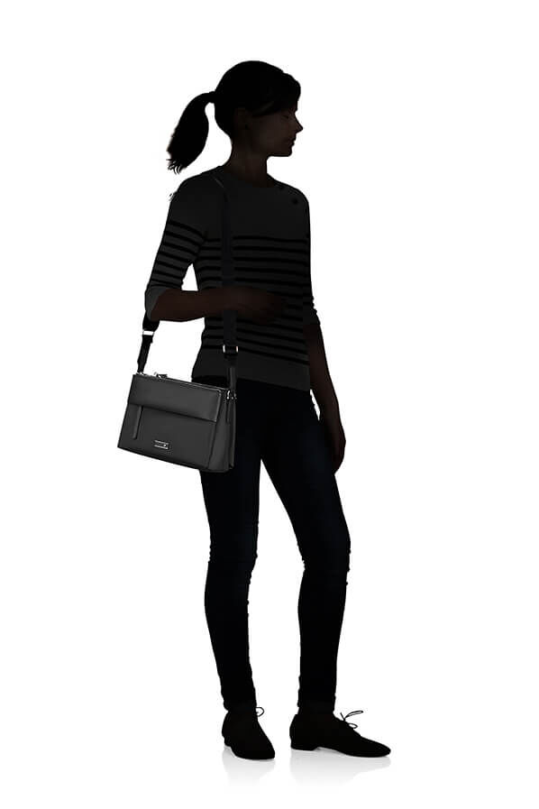 Samsonite Zalia 3.0 H.Shoulder Bag 3 Comp  Zwart