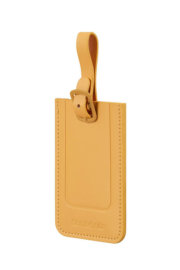 Samsonite Ta Revolution Rectangle Luggage Tag x2  Geel