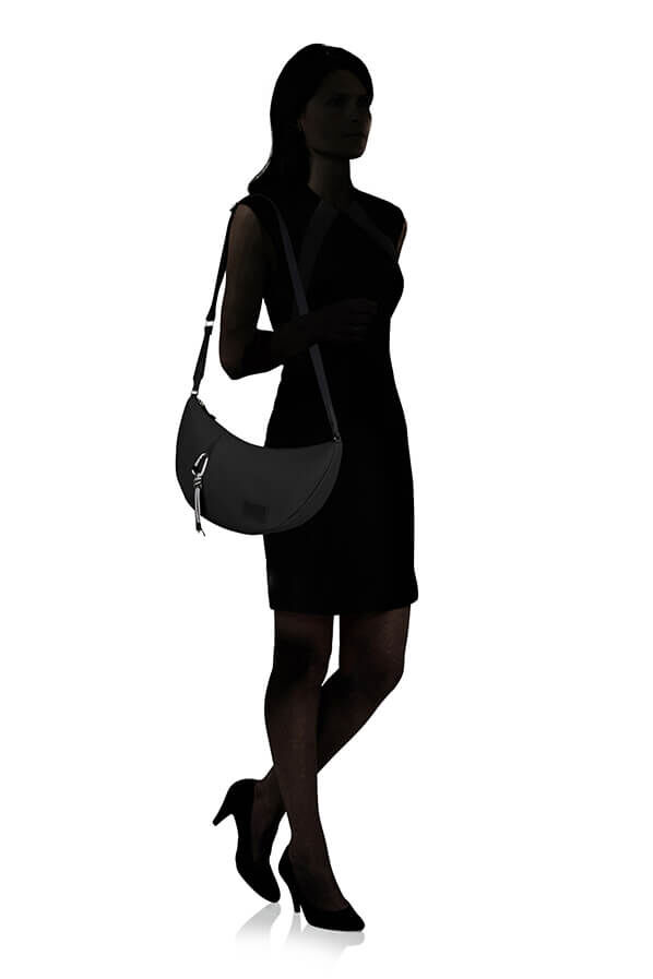 Samsonite Wander Last Hobo Bag  Black