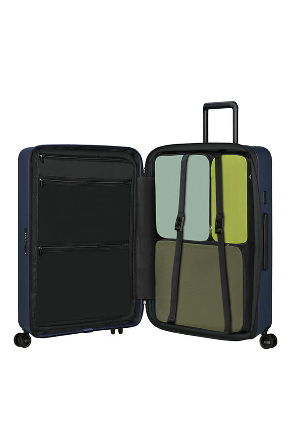 Samsonite Restackd Spinner Expandable 75cm  Midnight