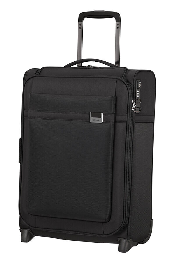 Samsonite Airea Upright Expandable Toppocket 55cm  Zwart