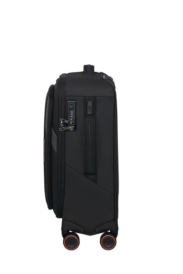 Samsonite Glazed Spinner Expandable 55cm  Zwart