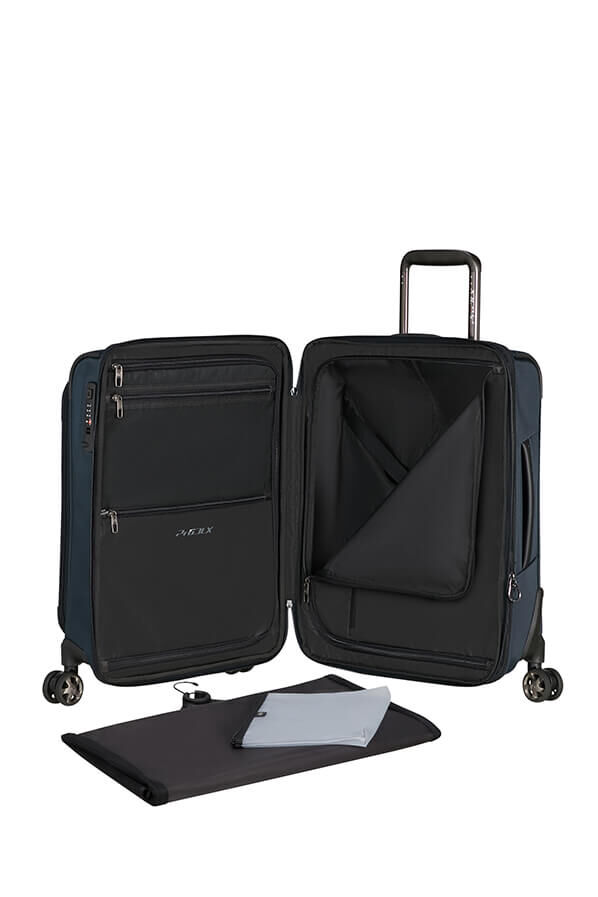 Samsonite Pro-DLX 6 Spinner Expandable 55cm  Blauw