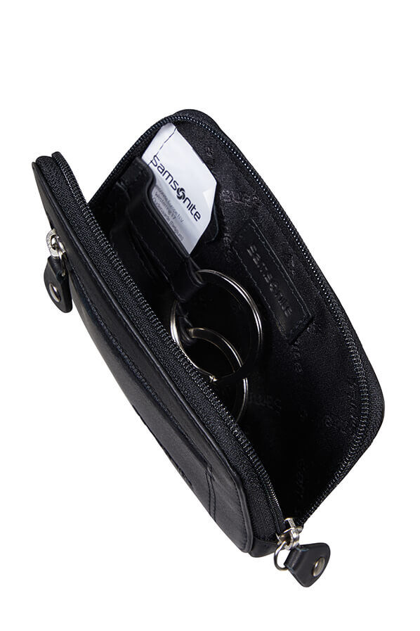 Samsonite Attack 2 Slg 524-Z ROUND KEY POUCH+2R  Zwart