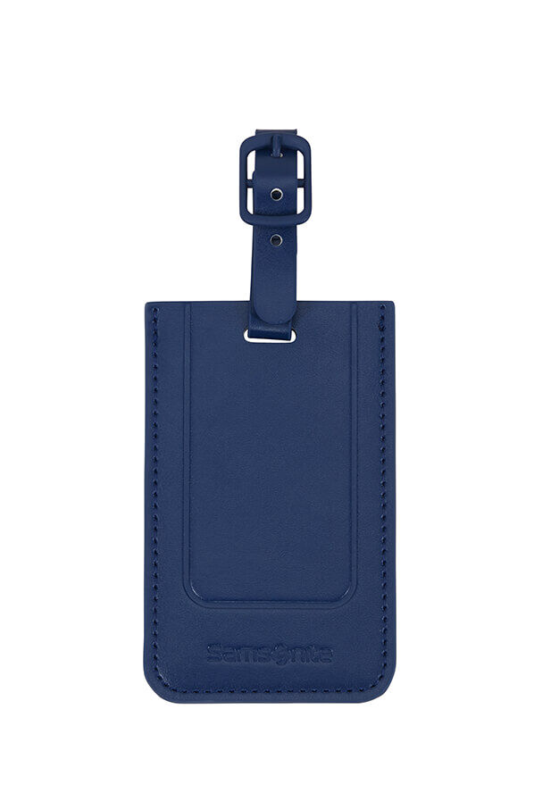 Samsonite Ta Revolution Rectangle Luggage Tag x2  Midnight Blue