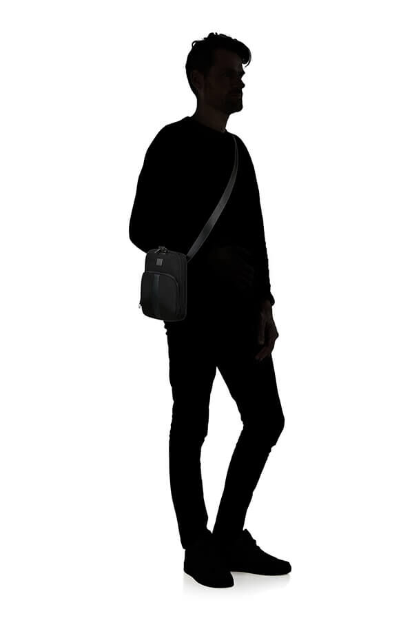 Samsonite Sacksquare Crossover S 7.9'  Zwart