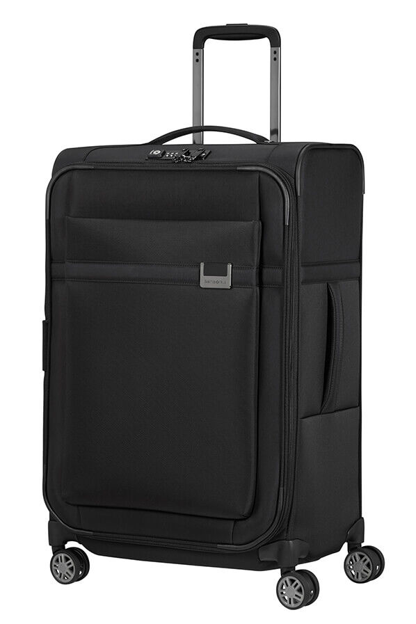 Samsonite Airea Spinner Expandable 67cm  Zwart