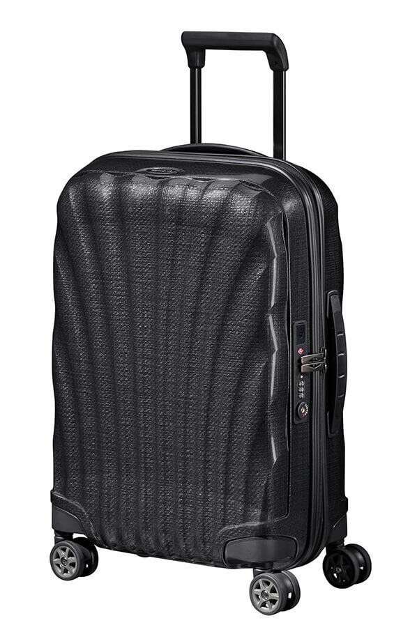 Samsonite C-Lite Spinner Expandable 55cm  Zwart