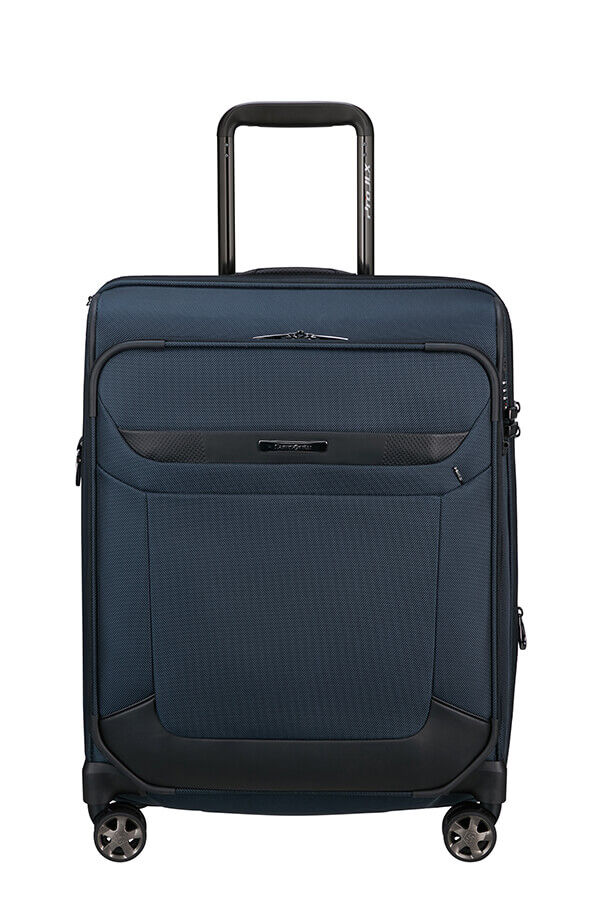 Samsonite Pro-DLX 6 Spinner Expandable 55cm  Blauw