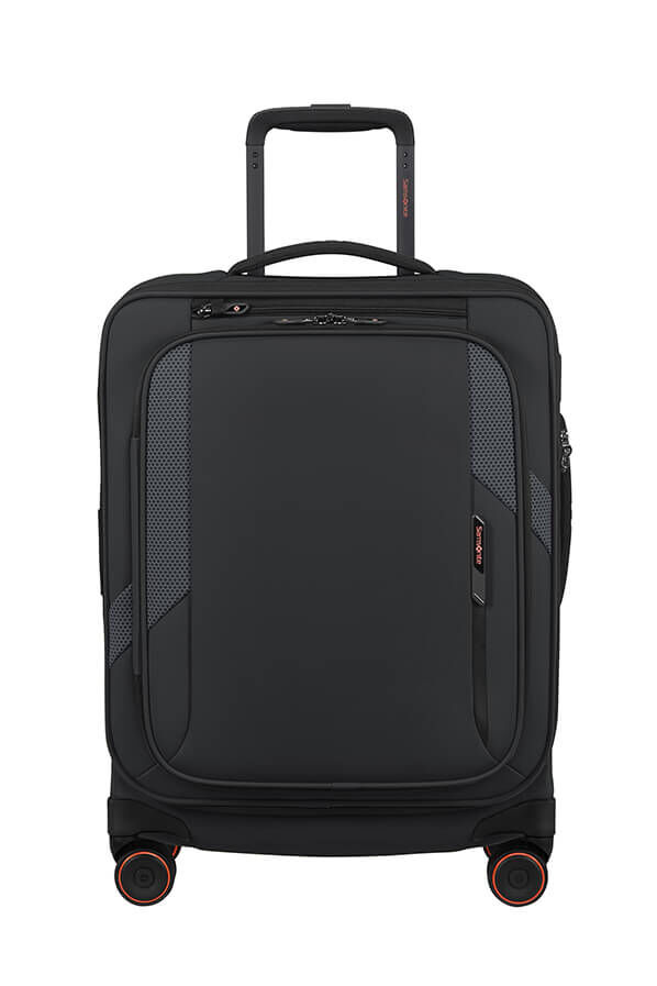Samsonite Glazed Spinner Expandable 55cm  Zwart