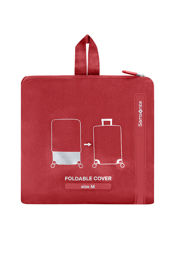 Samsonite Ta Revolution Foldable Luggage Cover M  Rood