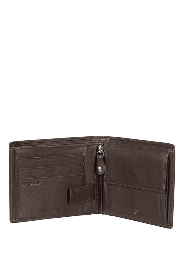 Samsonite Attack 2 Slg 037 - B 9CC+2HFL+ZIP+2C  Ebony Brown