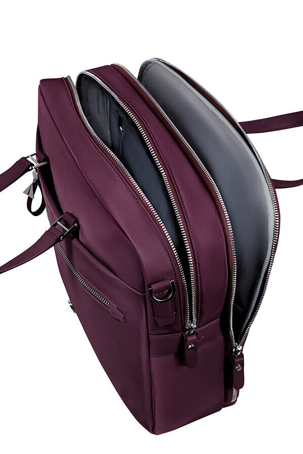 Samsonite Karissa Evo Bailhandle 15.6' 2 Comp  Burgundy