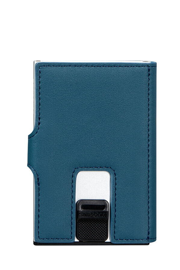 Samsonite Alu Fit Slide-up Wallet Proxis  Petrol Blue