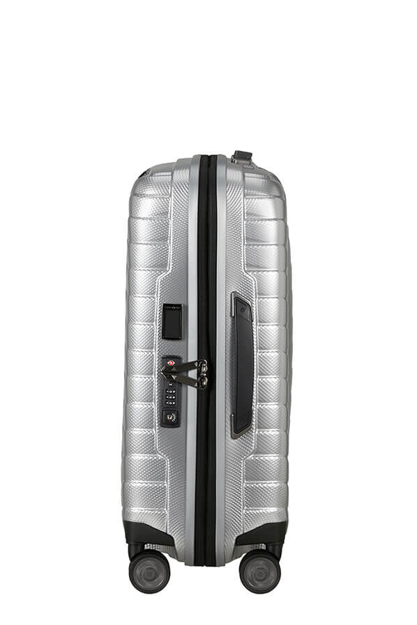 Samsonite Proxis Spinner Expandable Length 40cm 55cm  Silver