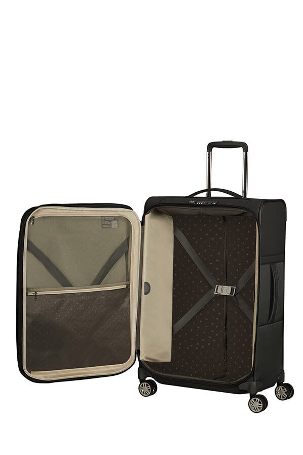 Samsonite Airea Spinner Expandable 67cm  Zwart