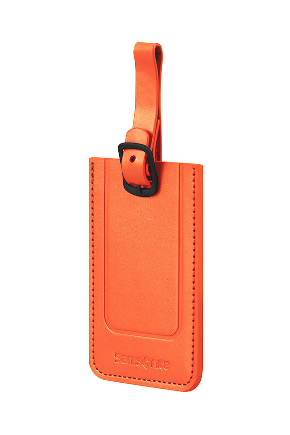 Samsonite Ta Revolution Rectangle Luggage Tag x2  Oranje
