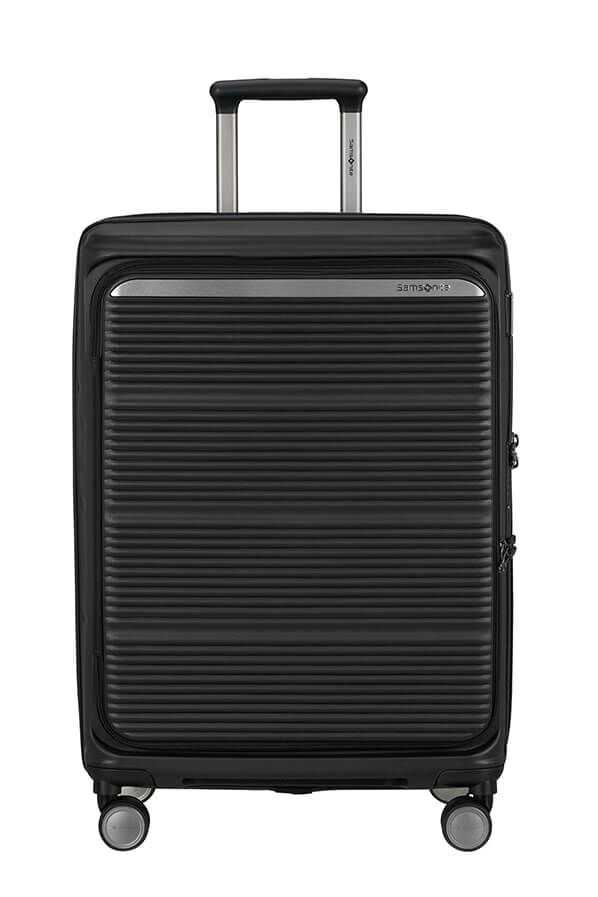 Samsonite Paralux Spinner Expandable Medium Sp 67cm  Zwart
