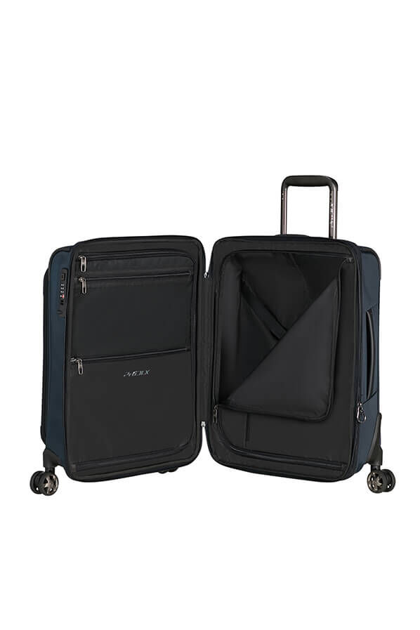 Samsonite Pro-DLX 6 Spinner Expandable 55cm  Blauw