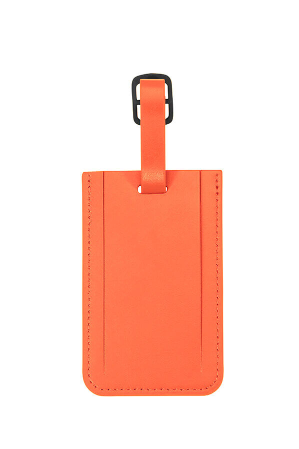 Samsonite Ta Revolution Rectangle Luggage Tag x2  Oranje