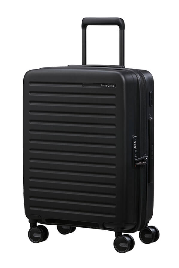 Samsonite Restackd Spinner Expandable 55cm  Black
