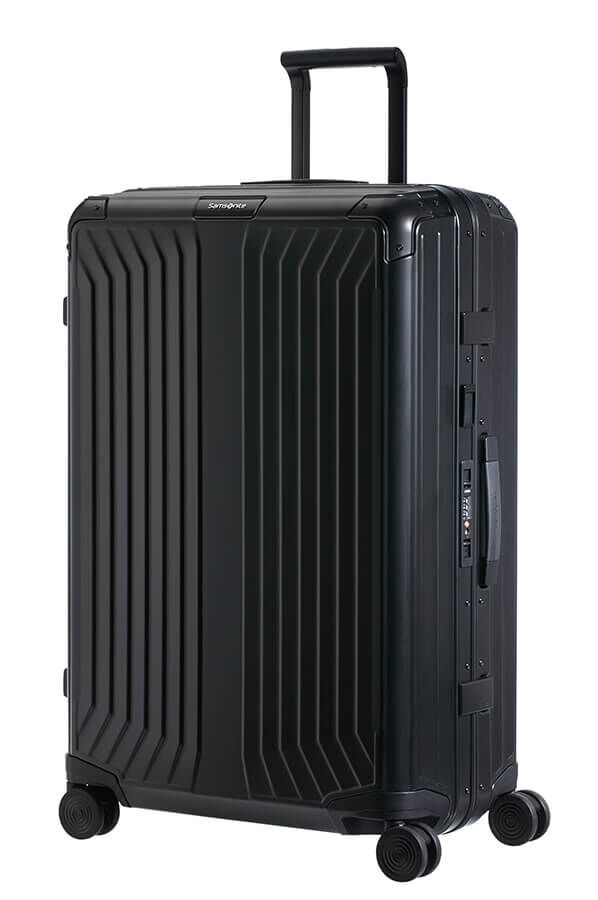 Samsonite Lite-Box Alu Spinner 76cm  Zwart