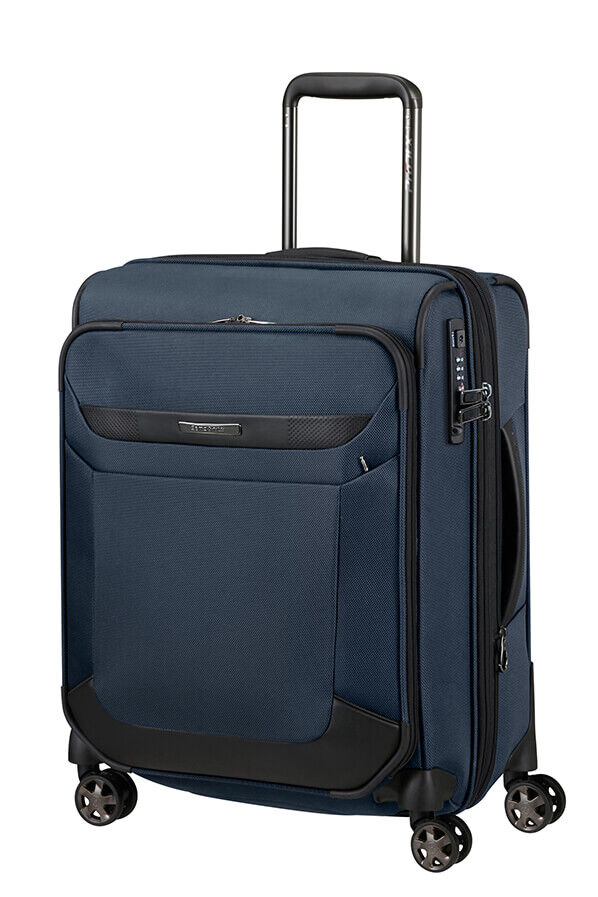 Samsonite Pro-DLX 6 Spinner Expandable 55cm  Blauw