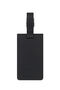 Samsonite Ta Revolution Leather Luggage Tag  Zwart