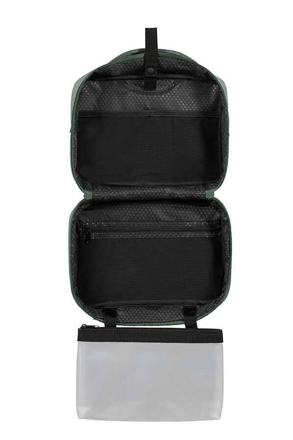 Samsonite Stackd Toilet Kit Hannging Toilet Kit  Sage