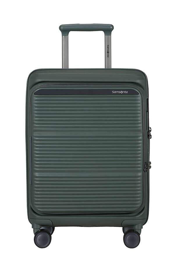Samsonite Paralux Spinner Expandable Global Co 55cm  Olijfgroen