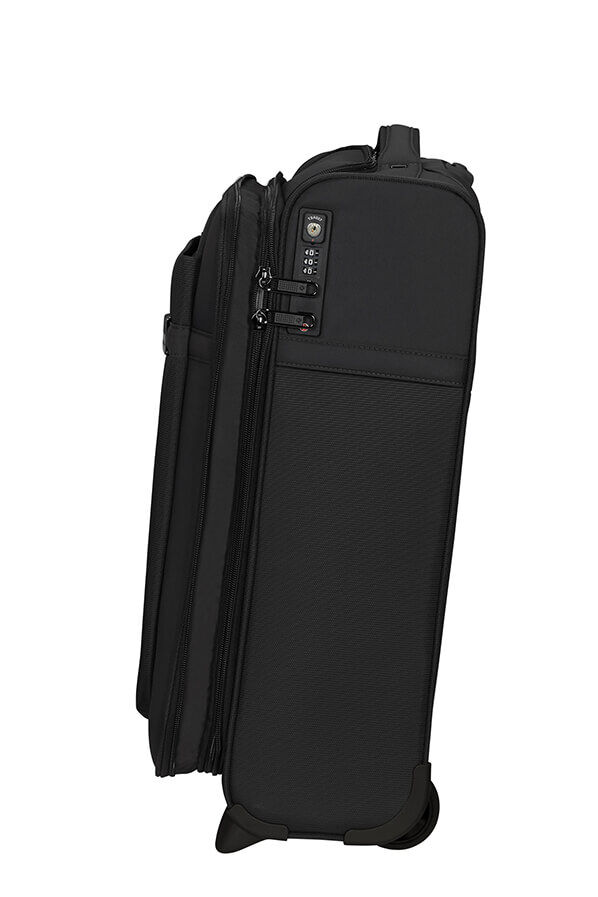 Samsonite Airea Upright Expandable Toppocket 55cm  Zwart