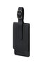 Samsonite Ta Revolution Leather Luggage Tag  Zwart