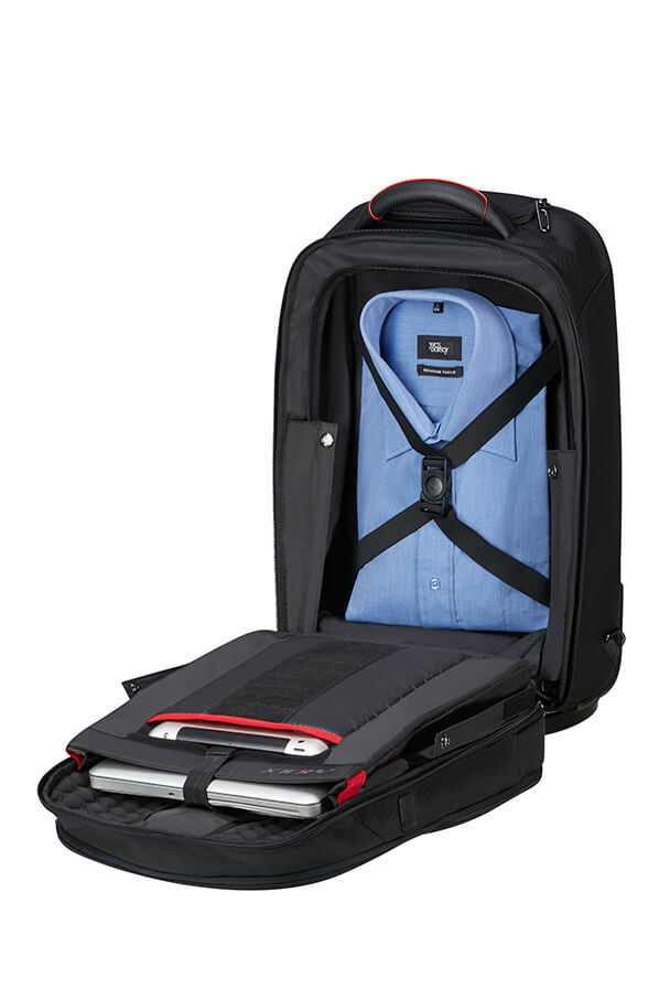 Samsonite Pro-DLX 6 Laptop Backpack with Wheels  17.3inch Zwart