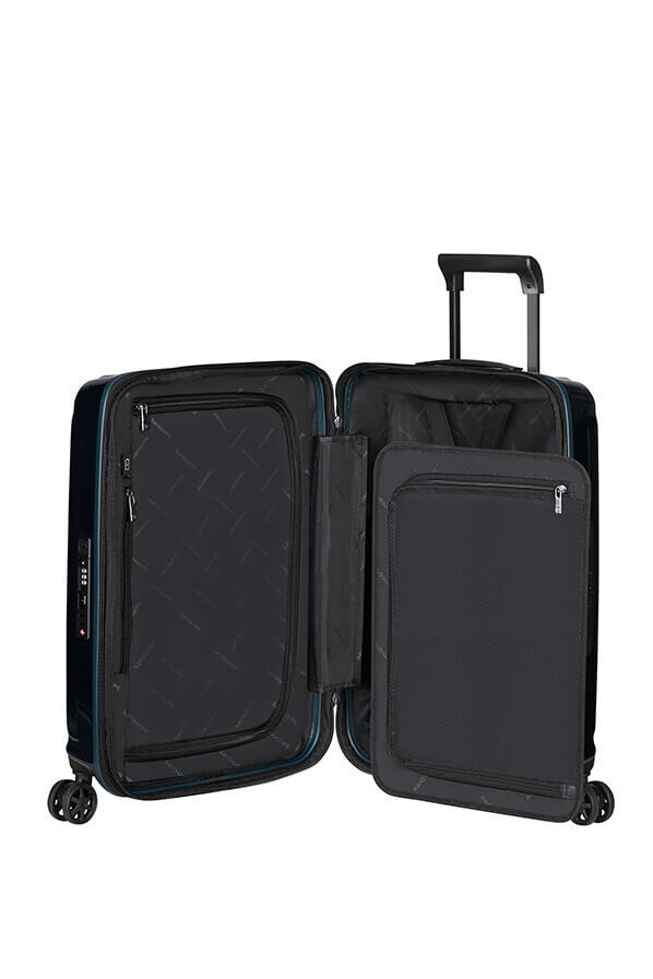 Samsonite Nuon Spinner Expandable 55cm  Metallic Dark Blue