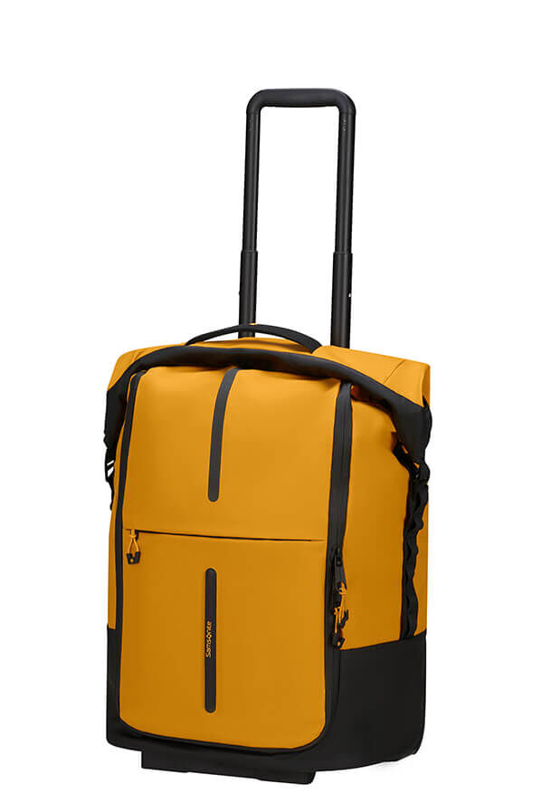 Samsonite Ecodiver Foldable Duffle with wheels 4-in-1  Geel