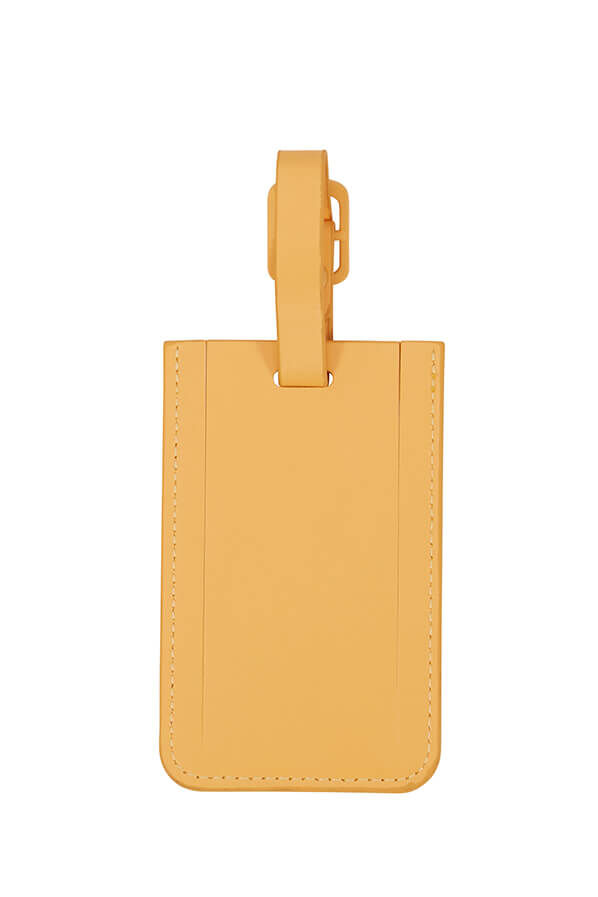 Samsonite Ta Revolution Rectangle Luggage Tag x2  Geel