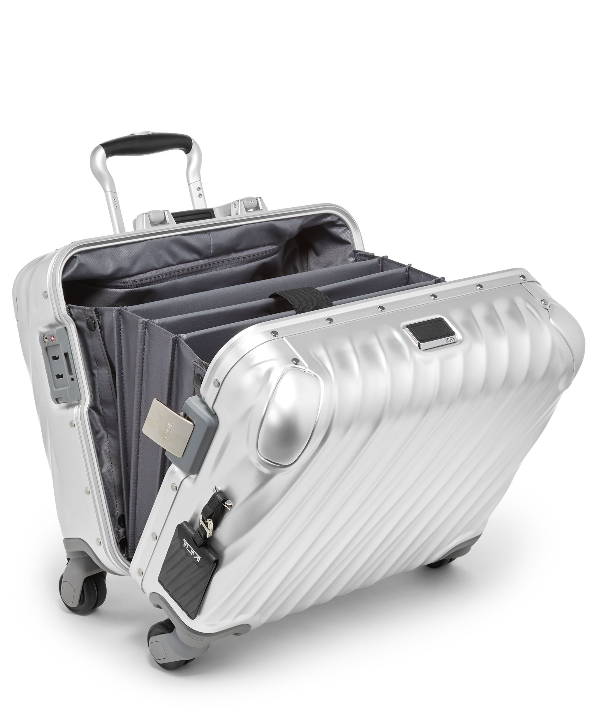 TUMI 19 Degree Aluminium COMPACT CARRY ON Silver