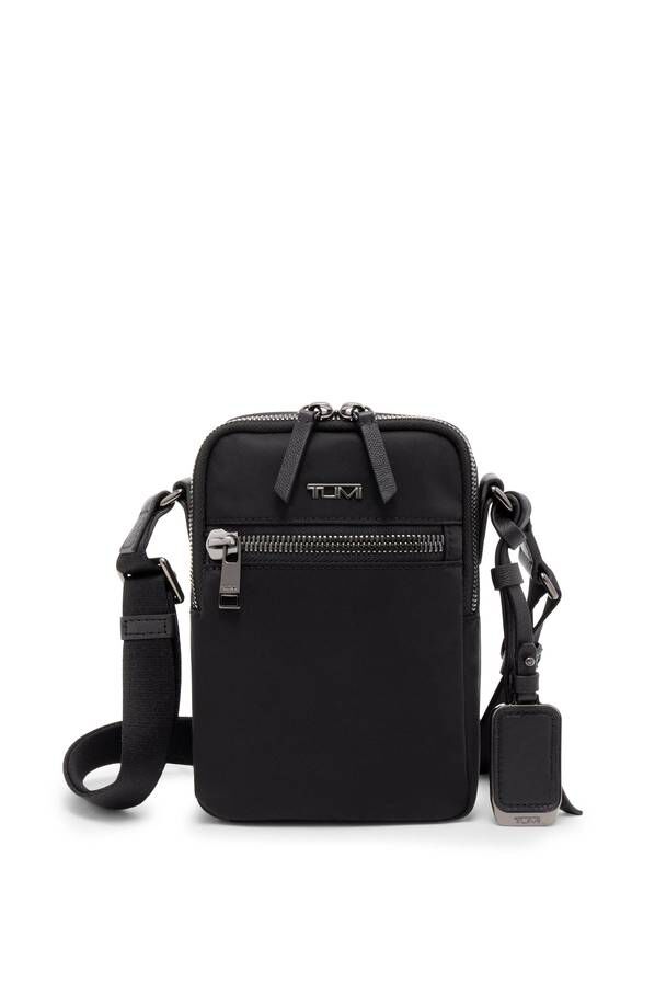 TUMI Voyageur PERSIA CROSSBODY  Black/Gunmetal