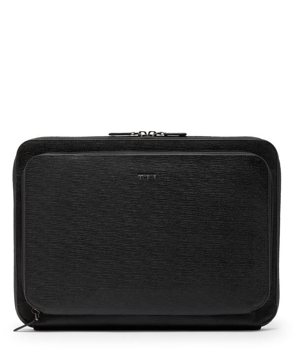 TUMI Nassau LAPTOP PORTFOLIO  Black Embossed